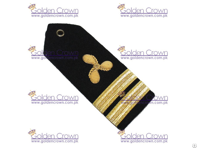 Merchant Marine Shoulder Board Propeller Senior Lieutenant