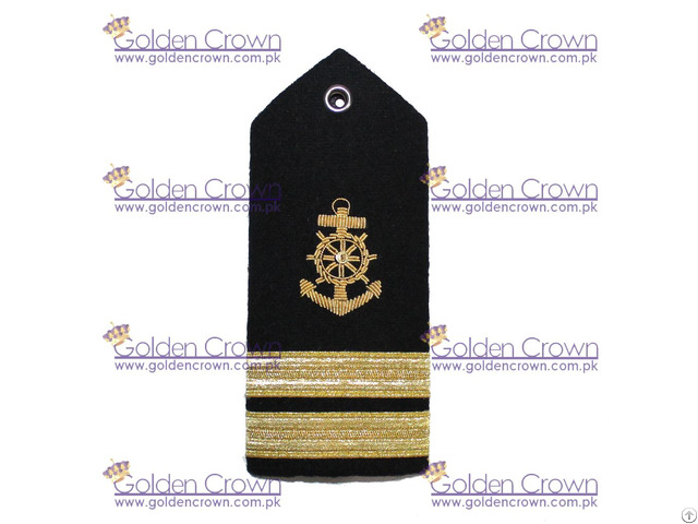 Marine Anchor 2 Bar American Navy Shoulder Boards Epaulets