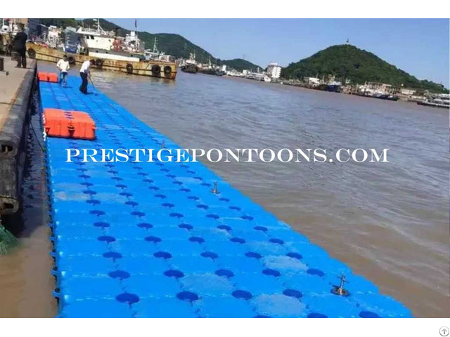 Plastic Floating Jetty Pier Solar Raft Pontoon Platform