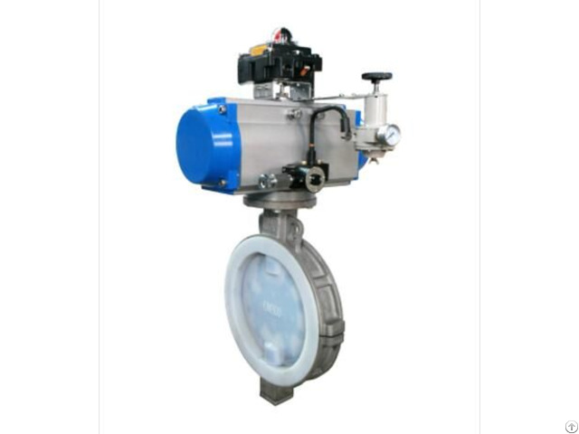 Bn1101f Plastic Lined Butterfly Valve