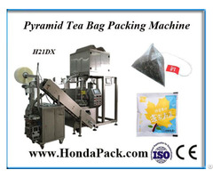 Ultrasonic Sealing Nylon Tea Bag Packing Machine