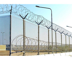 High Security With Razor Wire 358 Fence