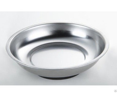 Stainless Steel Round Magnetic Tray 150 Mm