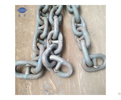 73mm Factory Price China Marine Stud Studless Link Ship Anchor Chain