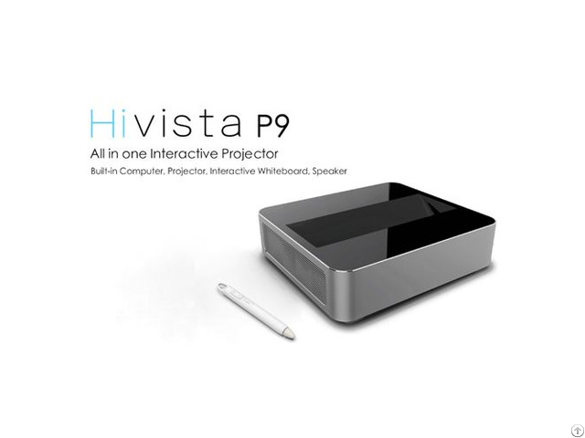 Hivista Ultra Short Focus Led All In One Interactive Projector Built Computer