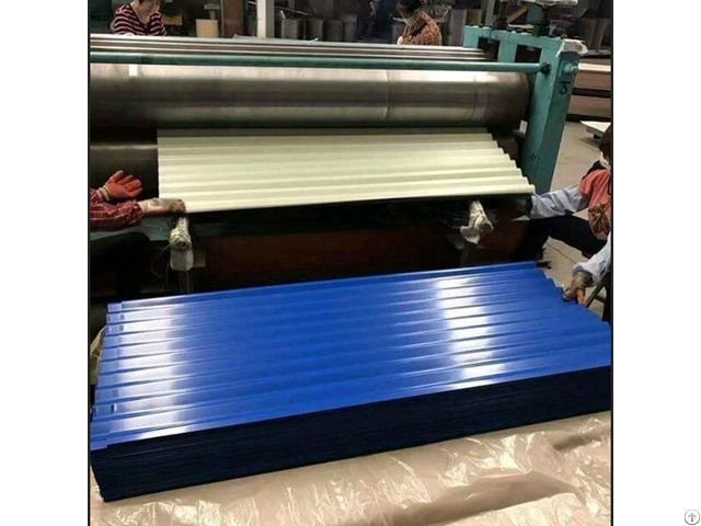 Wholesales Corrugated Colored Metal Cladding Roofing Sheet For Construction