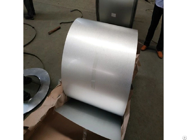 Hot Dipped Sgcc Galvalume Steel Coil 0 125 0 8mm 55 Percent Al For Roofing Sheet Building Material