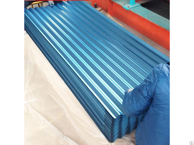 Building Material Antifinger Aluzinc Corrugated Color Coated Roof Sheet