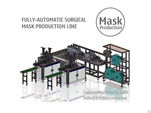 Fully Automatic Medical Surgical Mask Making Machine Production Line