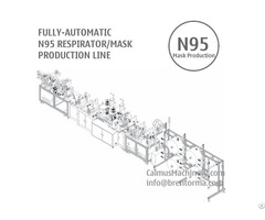 Fully Automatic N95 Respirator Face Mask Making Machine Production Line