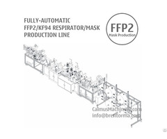 Fully Automatic Ffp2 Kf94 Respirator Mask Making Machine Production Line
