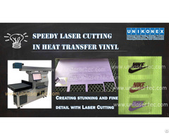 Unikonex Speedy Laser Cutter In Heat Transfer Vinyl