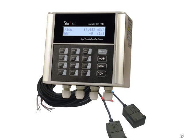 Sitelab Sl1168 Ultrasonic Flowmeter