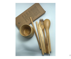 Eco Friendly Products Bamboo Cutlery Set