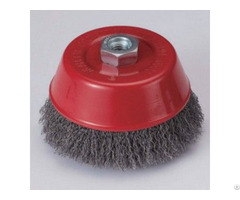Binic Abrasive Crimped Wire Cup Brush