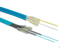 Duplex Armored Optical Fiber Cable Zipcord Type