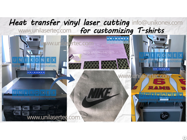 Unikonex Laser Cutting Heat Transfer Vinyl For Customizing T Shirt