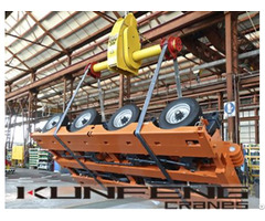 Frame Load Turning Device To Flip Workpiece Used By Crane