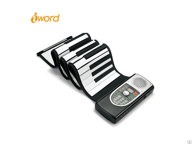 Iword S2018 88 Keys Roll Up Piano Built In Speaker