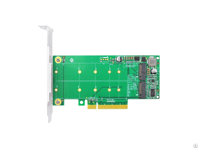 Linkreal Dual Pcie 3 0 X8 To Ngff M 2 Nvme Adapter Expansion Card