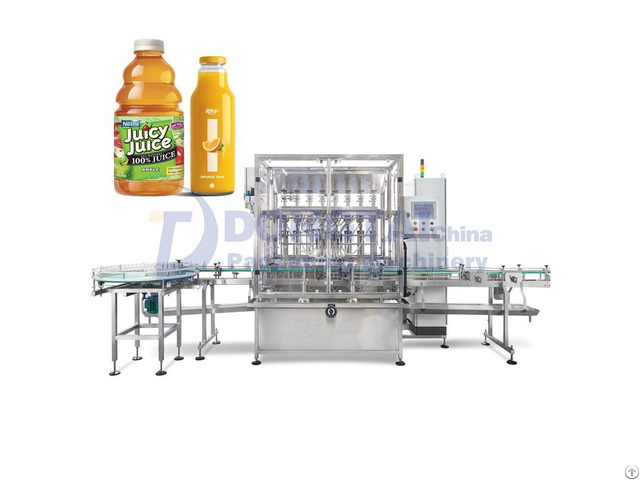 Automatic Glass Bottle Liquid Filling Machine