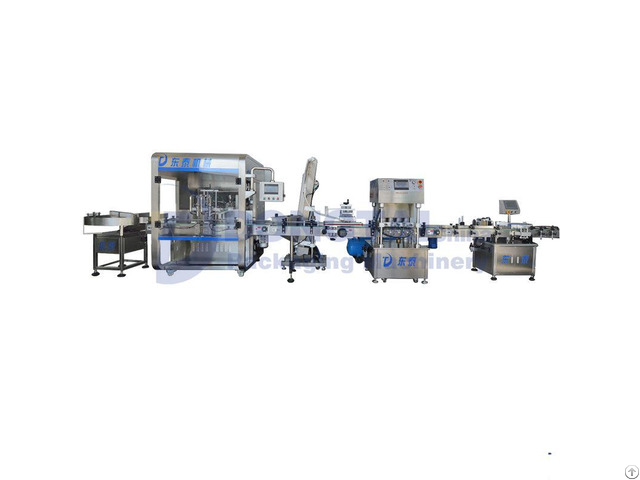 Thick Sauce Paste Filling And Capping Machine