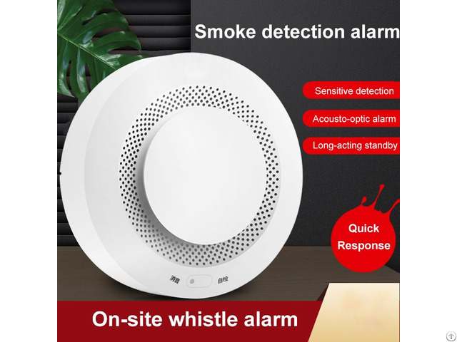 Wireless 433mhz Smoke Detector Alarm System