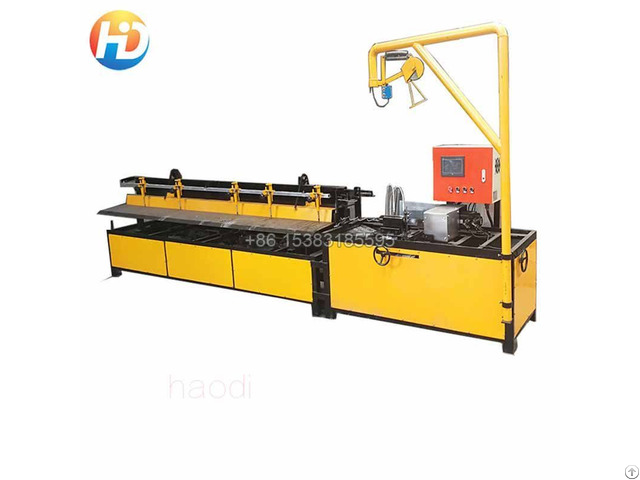 Plc Controlled Semi Automatic Chain Link Fence Machine