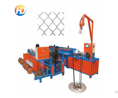 Single Wire Fully Automatic Chain Link Fence Machine