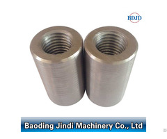 Building Material Threaded Connecting Upsetting Rebar Couplers D12 50