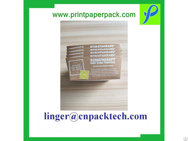 Customized Food Grade Cardboard Paper Burger Tray Box