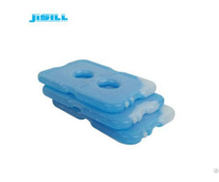 Oem Odm Freezer Cool Packs Cooling Gel Pack Transparent White With Blue Liquid