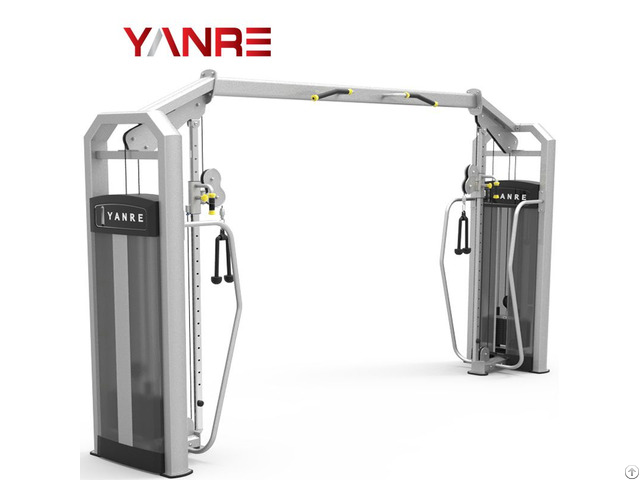 Commercial Gym Fitness Equipment Strength Body Building Adjustable Crossover Cable Machine