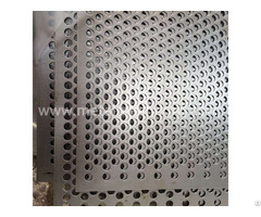 Staggered 60 Degrees Round Hole Perforated Metal