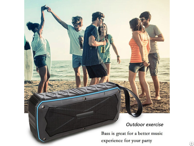 S610 Outdoor Ip66 Waterproof Bluetooth Speaker Portable 4500mah Handfree Wireless