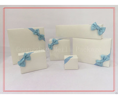 Blue Lovely Bowknot Jewerly Packing Box