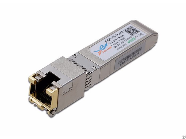 10g Sfp Copper Rj45 Transceiver Optical Module