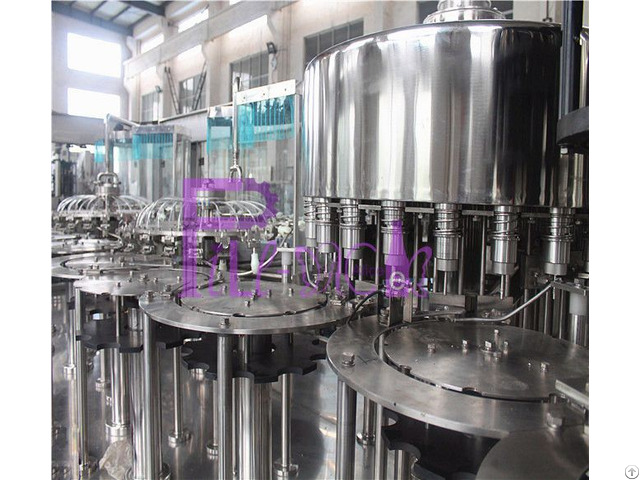 Juice Filling Plant With Bottle Sterilizer And Cip Cup