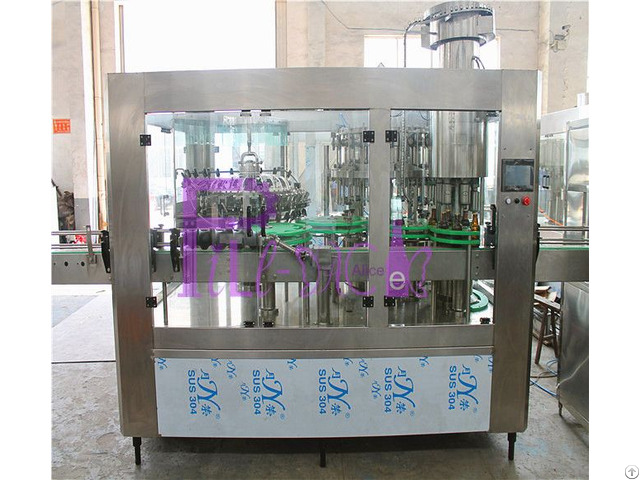 Beer Bottling Machine For Brewery Using Pull Ring Cap