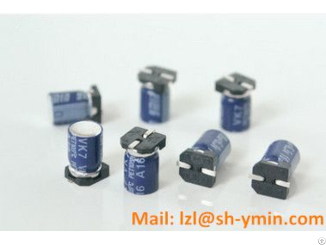 Smd Aluminum Electrolytic Capacitor Super Small Size 7 7mm Height 6000hours