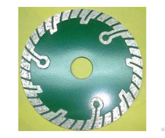 Sintered Turbo Blade With Protect Teeth For Granite