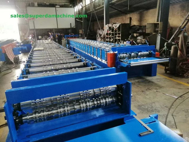 Roll Forming Machines For Making Floor Deck Roof Panel
