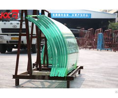 Curved Tempered Toughened Glass Supplier China