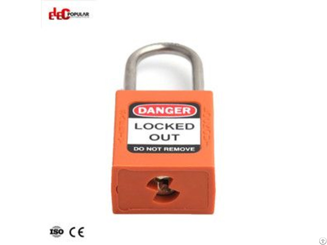 Stainless Steel Shackle Slim Padlocks