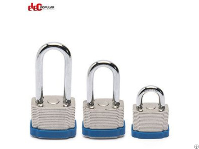 Laminated Steel Shackle Safety Padlocks Ep 8562