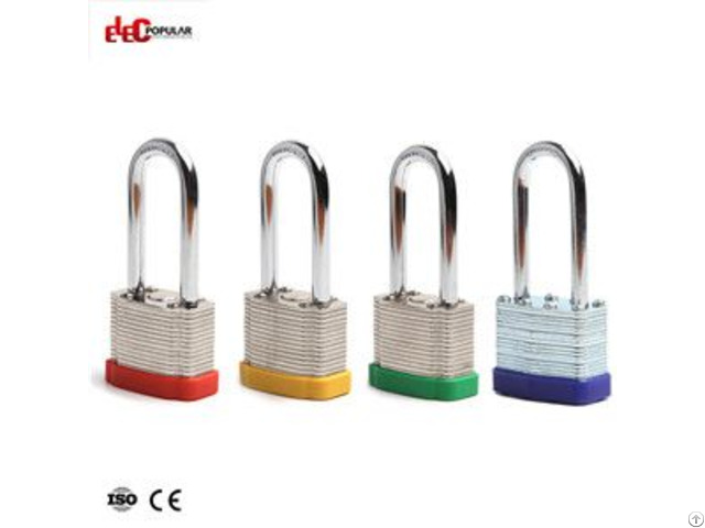 Laminated Steel Shackle Safety Padlocks Ep 8563