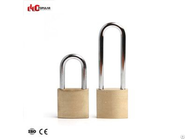 Brass Steel Shackle Safety Padlocks