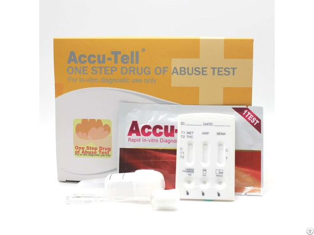 Accu Tell Multi Drug Saliva Rapid Test Cassette