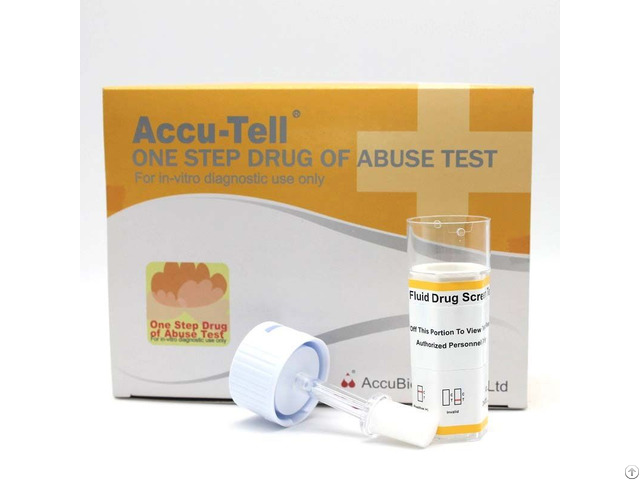 Accu Tell Multi Drug Rapid Test Saliva Cup