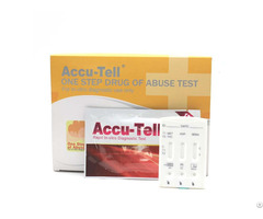 Accu Tell Multi Line Drug Rapid Test Cassette Urine